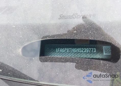 2017 Ford Mustang Ecoboost from USA, damaged, VIN 1FA6P8TH6H5239773